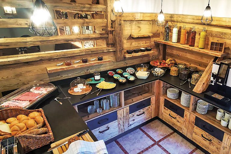 Frühstücksbuffet - Geierberg, Ferienwohnungen & Zimmer in Filzmoos